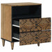 Dulap pentru pat Maro 50 x 33 x 60 cm Lemn de mango solid - WALTI WALTI