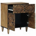 Dulap pentru pat Maro 50 x 33 x 60 cm Lemn de mango solid - WALTI WALTI