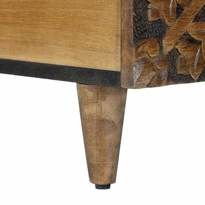 Masă de cafea Maro 100 x 54 x 40 cm Lemn de mango solid - WALTI WALTI