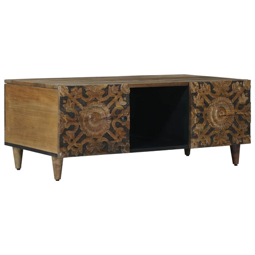 Masă de cafea Maro 100 x 54 x 40 cm Lemn de mango solid - WALTI WALTI