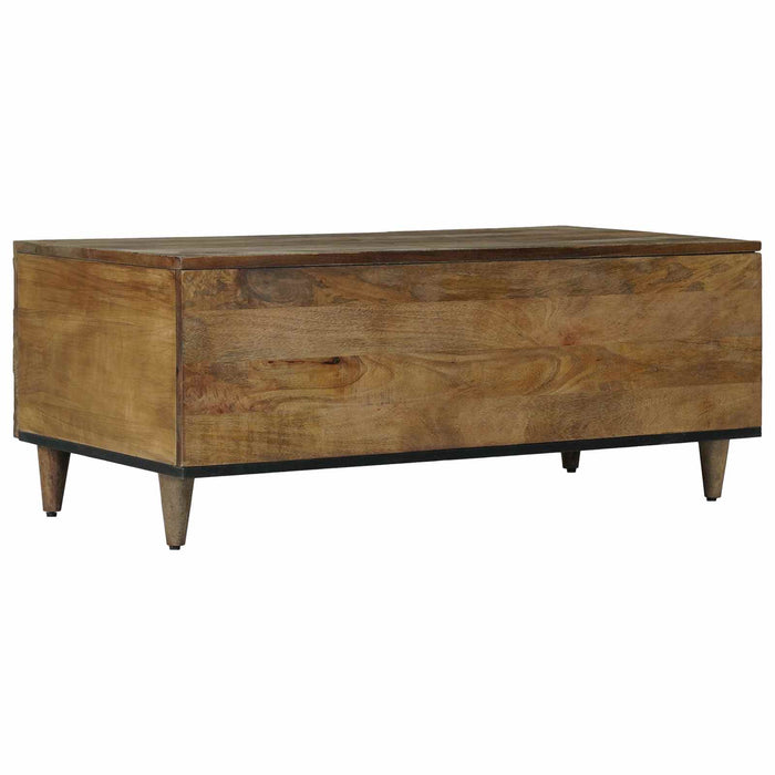 Masă de cafea Maro 100 x 54 x 40 cm Lemn de mango solid - WALTI WALTI