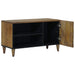 Cabinet TV cu raft Maro 80 x 31,5 x 46 cm Lemn de mango solid - WALTI WALTI