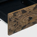Cabinet TV cu raft Maro 100 x 33,5 x 46 cm Lemn de mango solid - WALTI WALTI
