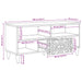 Cabinet TV cu raft Maro 100 x 33,5 x 46 cm Lemn de mango solid - WALTI WALTI