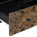Cabinet TV cu raft Maro 100 x 33,5 x 46 cm Lemn de mango solid - WALTI WALTI