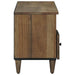 Cabinet TV cu raft Maro 100 x 33,5 x 46 cm Lemn de mango solid - WALTI WALTI