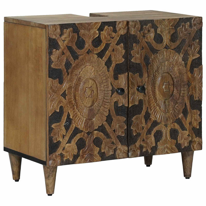 Dulap pentru Chiuveta de Baie cu ușă Maro 62 x 33 x 58 cm - WALTI WALTI