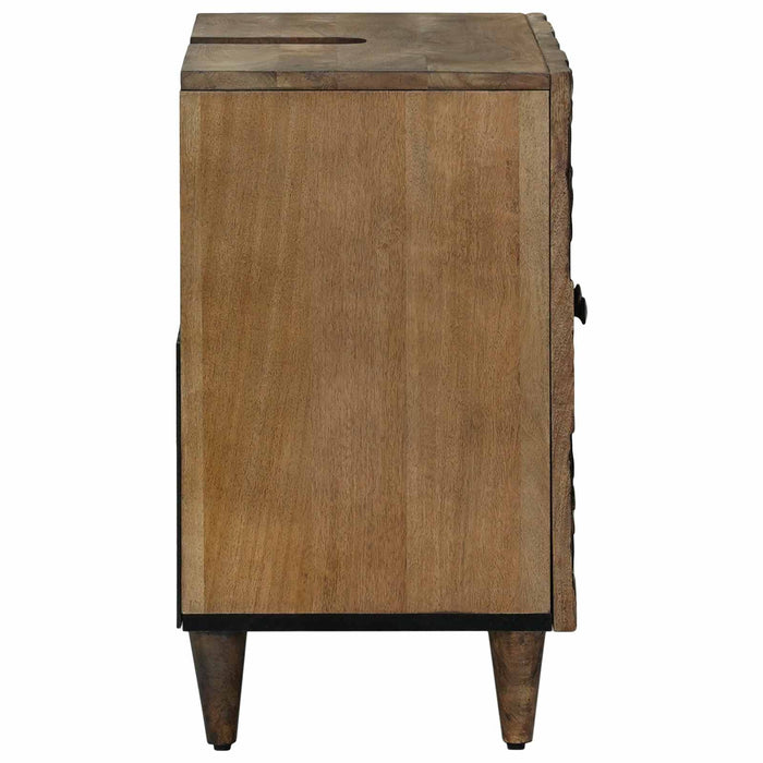 Dulap pentru Chiuveta de Baie cu ușă Maro 62 x 33 x 58 cm - WALTI WALTI