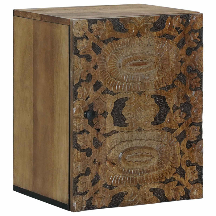 Dulap Suspendat pentru Baie cu ușă Maro 38 x 33,5 x 48 cm - WALTI WALTI