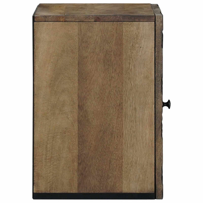 Dulap Suspendat pentru Baie cu ușă Maro 38 x 33,5 x 48 cm - WALTI WALTI