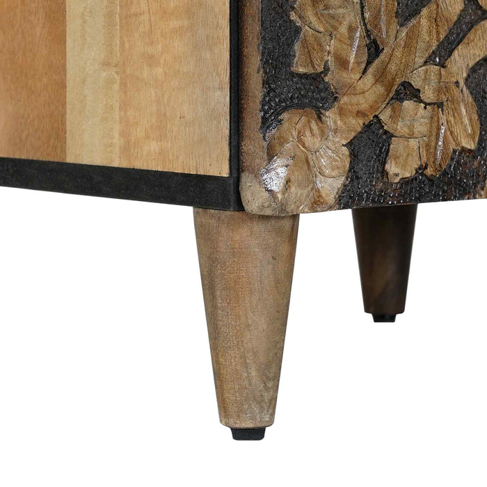Dulap de Baie Maro 38 x 33,5 x 160 cm Lemn de mango solid - WALTI WALTI