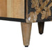 Dulap de Baie Maro 38 x 33,5 x 160 cm Lemn de mango solid - WALTI WALTI