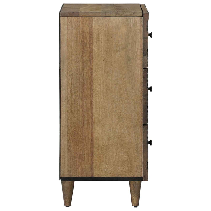Bufet cu sertar Maro 40 x 33,5 x 75 cm Lemn de mango solid - WALTI WALTI