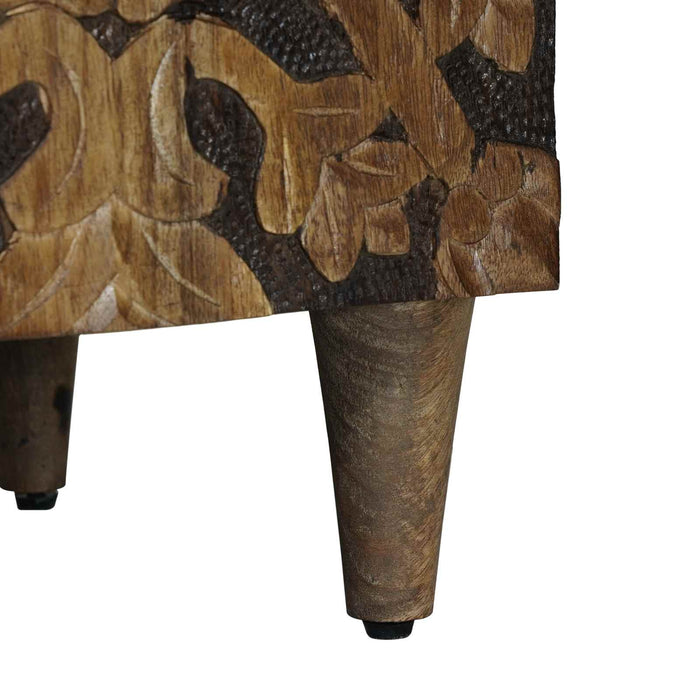Bufet cu depozitare Maro 60 x 33,5 x 75 cm Lemn de mango solid - WALTI WALTI