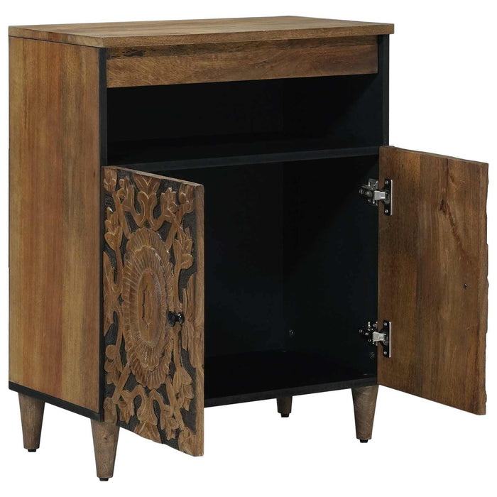 Bufet cu depozitare Maro 60 x 33,5 x 75 cm Lemn de mango solid - WALTI WALTI