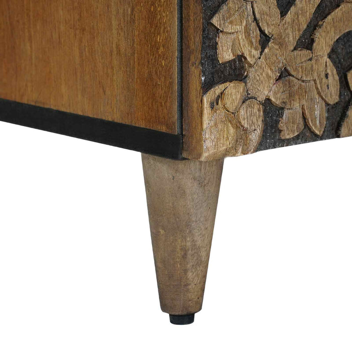 Bufet cu depozitare Maro 60 x 33,5 x 75 cm Lemn de mango solid - WALTI WALTI