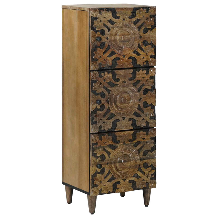 Șifonier Înalt Maro 40 x 33,5 x 110 cm Lemn de mango solid - WALTI WALTI