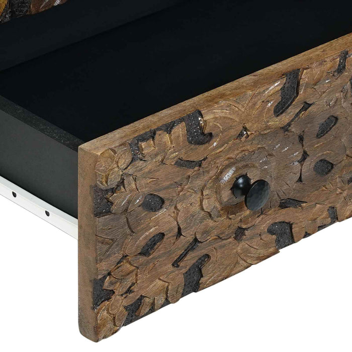 Șifonier Înalt Maro 60 x 33,5 x 100 cm Lemn de mango solid - WALTI WALTI