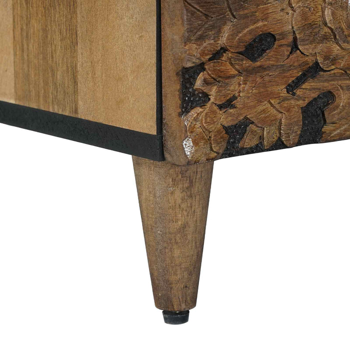 Șifonier Înalt Maro 60 x 33,5 x 100 cm Lemn de mango solid - WALTI WALTI