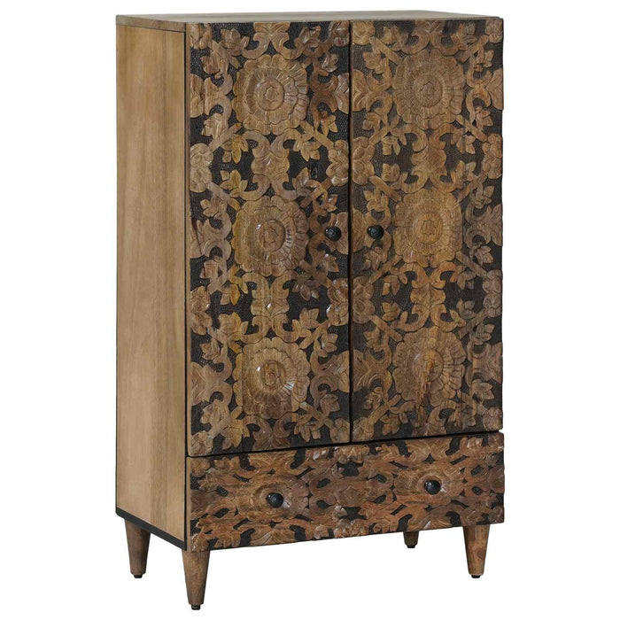 Șifonier Înalt Maro 60 x 33,5 x 100 cm Lemn de mango solid - WALTI WALTI