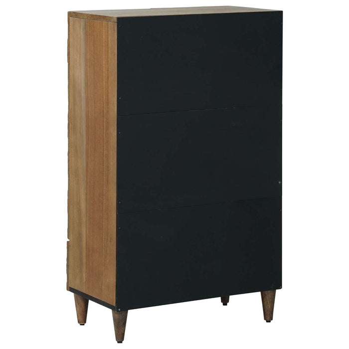 Șifonier Înalt Maro 60 x 33,5 x 100 cm Lemn de mango solid - WALTI WALTI