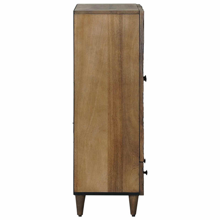 Șifonier Înalt Maro 60 x 33,5 x 100 cm Lemn de mango solid - WALTI WALTI