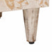 Dulap de noapte 2 pcs Alb 40 x 33,5 x 46 cm Lemn de mango solid - WALTI WALTI