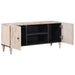 Cabinet TV Alb 105 x 33,5 x 46 cm Lemn de mango solid - WALTI WALTI