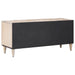 Cabinet TV Alb 105 x 33,5 x 46 cm Lemn de mango solid - WALTI WALTI