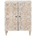 Dulap de depozitare Alb 60 x 33,5 x 75 cm Lemn de mango solid - WALTI WALTI