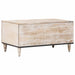 Masă de cafea Alb 80 x 50 x 40 cm Lemn de mango solid - WALTI WALTI