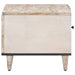 Masă de cafea Alb 80 x 50 x 40 cm Lemn de mango solid - WALTI WALTI