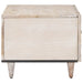 Masă de cafea Alb 80 x 50 x 40 cm Lemn de mango solid - WALTI WALTI