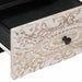 Dulap pentru pat Alb 40 x 33 x 46 cm Lemn de mango solid - WALTI WALTI