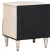 Dulap pentru pat Alb 40 x 33 x 46 cm Lemn de mango solid - WALTI WALTI