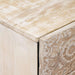 Dulap pentru pat Alb 50 x 33 x 60 cm Lemn de mango solid - WALTI WALTI