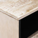 Dulap pentru pat Alb 50 x 33 x 60 cm Lemn de mango solid - WALTI WALTI