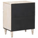Dulap pentru pat Alb 50 x 33 x 60 cm Lemn de mango solid - WALTI WALTI