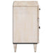 Dulap pentru pat Alb 50 x 33 x 60 cm Lemn de mango solid - WALTI WALTI