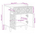 Dulap pentru pat Alb 50 x 33 x 60 cm Lemn de mango solid - WALTI WALTI