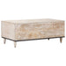 Masă de cafea Alb 100 x 54 x 40 cm Lemn de mango solid - WALTI WALTI