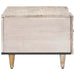 Masă de cafea Alb 100 x 54 x 40 cm Lemn de mango solid - WALTI WALTI