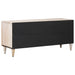 Cabinet TV cu sertar Alb 105 x 33,5 x 46 cm Lemn de mango solid - WALTI WALTI