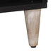 Cabinet TV cu sertar Alb 100 x 33,5 x 46 cm Lemn de mango solid - WALTI WALTI