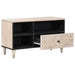 Cabinet TV cu sertar Alb 80 x 33,5 x 46 cm Lemn de mango solid - WALTI WALTI