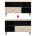 Cabinet TV cu sertar Alb 80 x 33,5 x 46 cm Lemn de mango solid - WALTI WALTI
