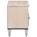 Cabinet TV cu sertar Alb 80 x 33,5 x 46 cm Lemn de mango solid - WALTI WALTI