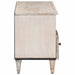 Cabinet TV cu sertar Alb 100 x 33,5 x 46 cm Lemn de mango solid - WALTI WALTI