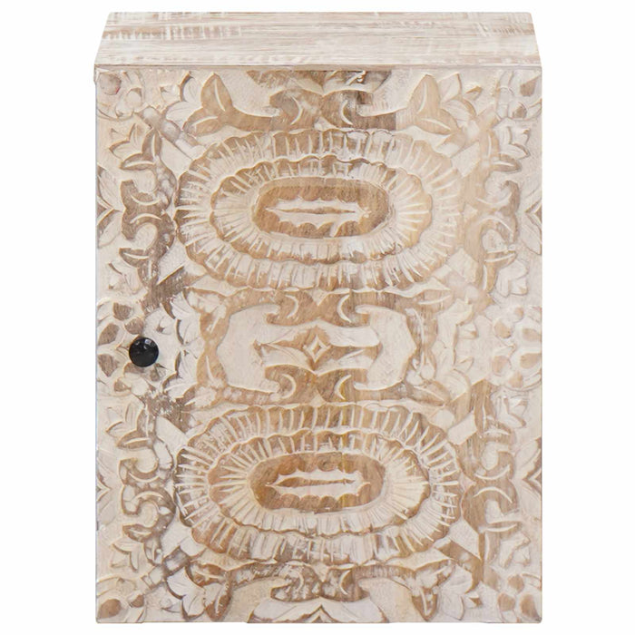 Dulap Suspendat pentru Baie cu depozitare Alb 38 x 33,5 x 48 cm - WALTI WALTI