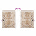 Dulap Suspendat pentru Baie cu depozitare Alb 38 x 33,5 x 48 cm - WALTI WALTI